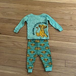 Brave Little Cub Pajama Set